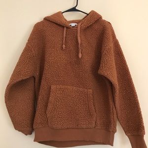 super soft teddy hoodie